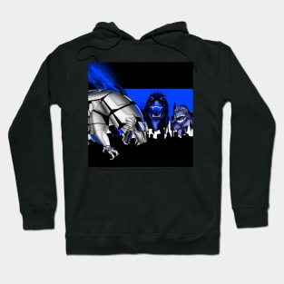 the king of the monsters and the clash of the kaiju robot Hoodie